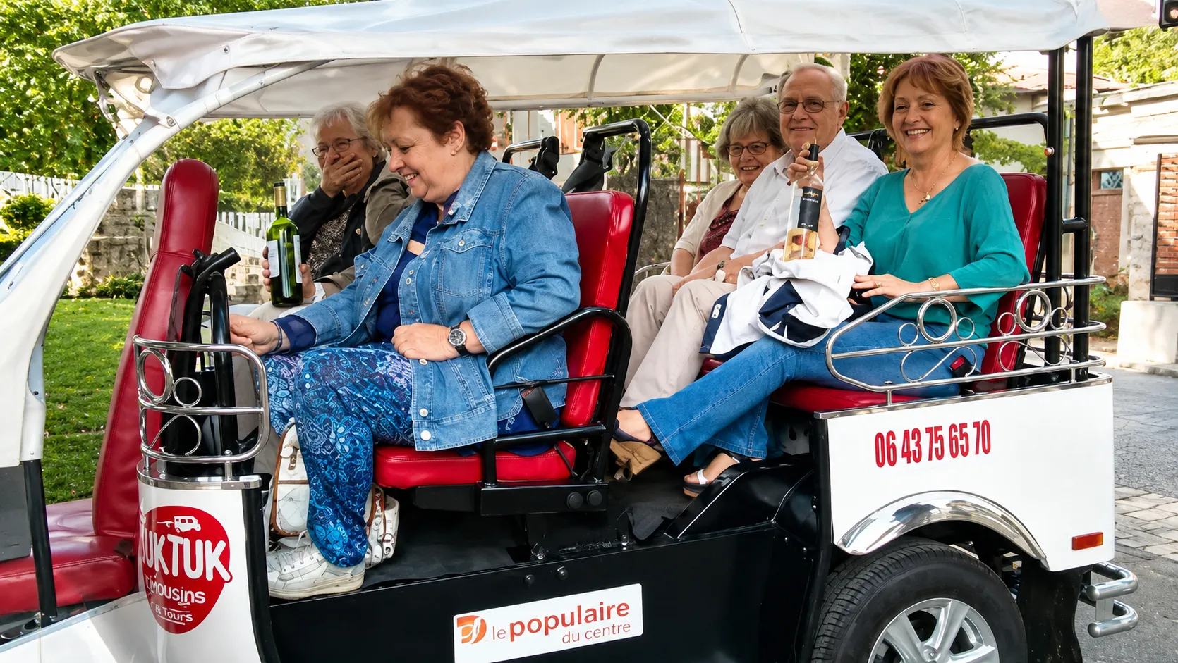 Tuk Tuk Apéro dînatoire bords de Vienne
